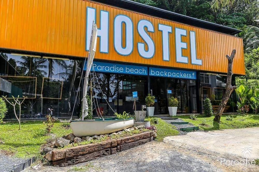Paradise Beach Backpackers Hostel Patong Luaran gambar