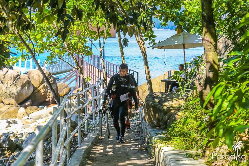 Paradise Beach Backpackers Hostel Patong Luaran gambar